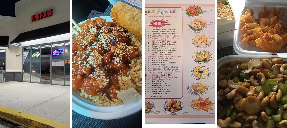 King House Chinese Restaurant Menu